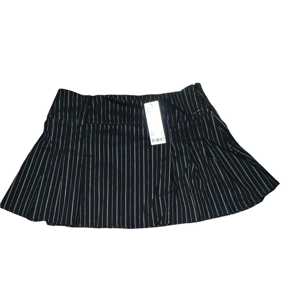 Urban outfitters pin stripe mini skirt
